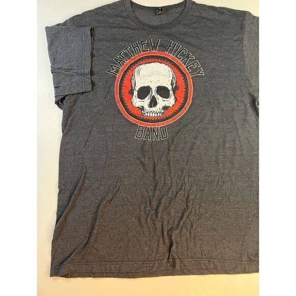 Matthew Hickey Band T-Shitt Size XL X Large Halloween Skull Ride Motorcycle Bac - Picture 3 of 12